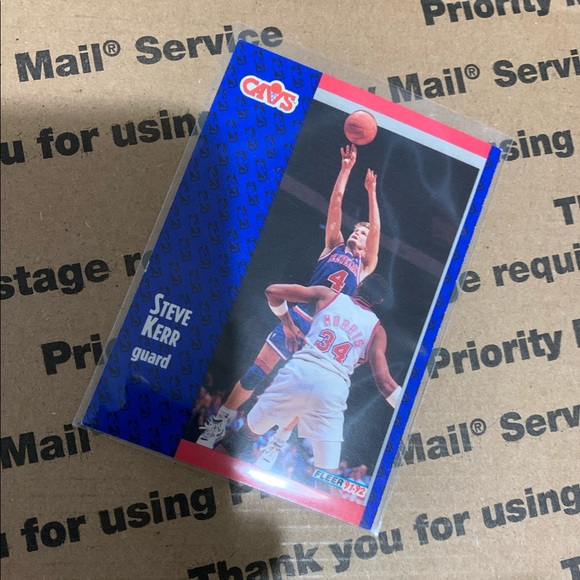 Steve Kerr ‘92 Fleer Card No. 264 - Picture 2 of 6